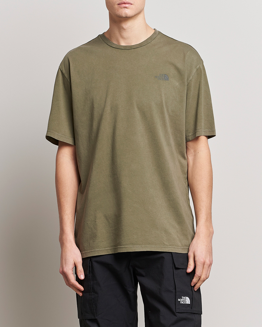 Herren | The North Face | The North Face | Heritage Dyed T-Shirt New Taupe Green