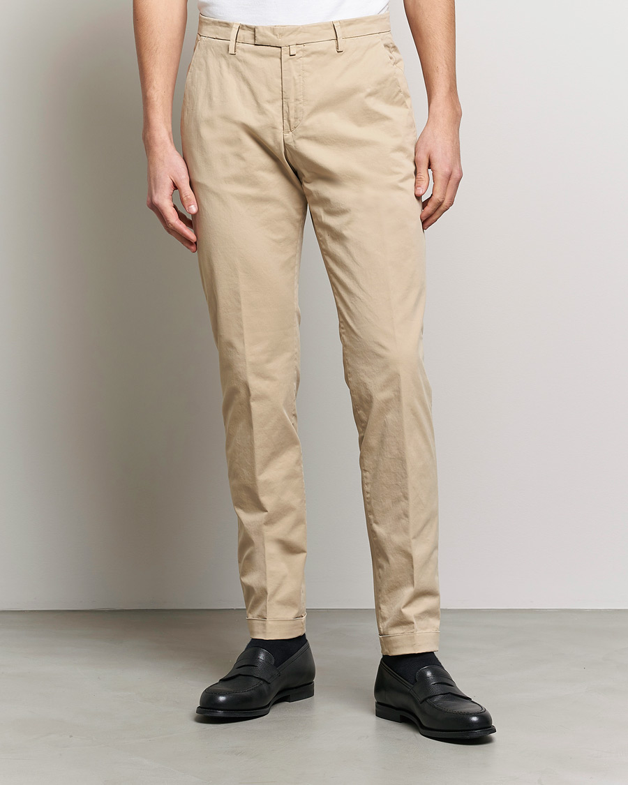 Herren | | Briglia 1949 | Slim Fit Cotton Chinos Beige