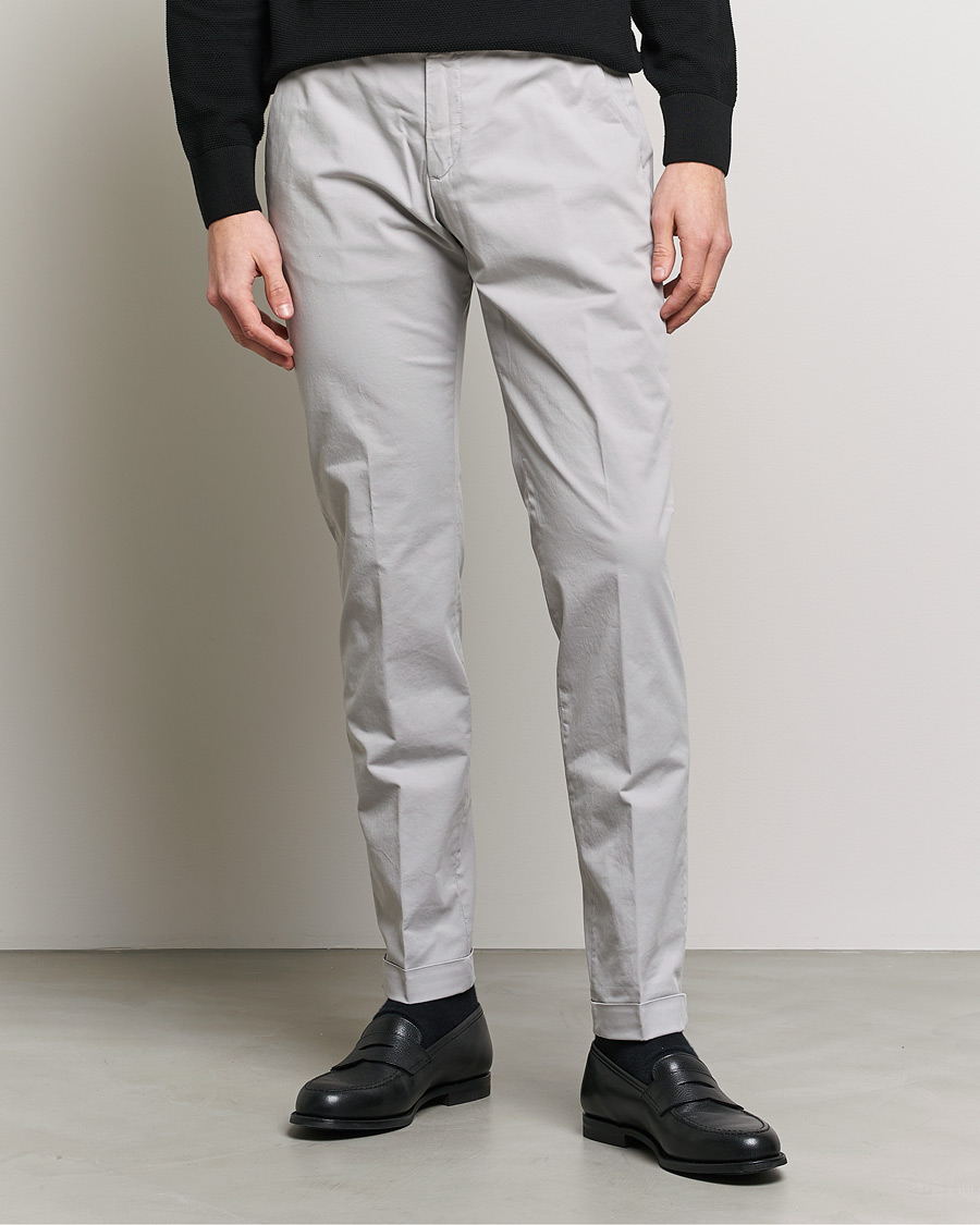 Herren | | Briglia 1949 | Slim Fit Cotton Chinos Grey