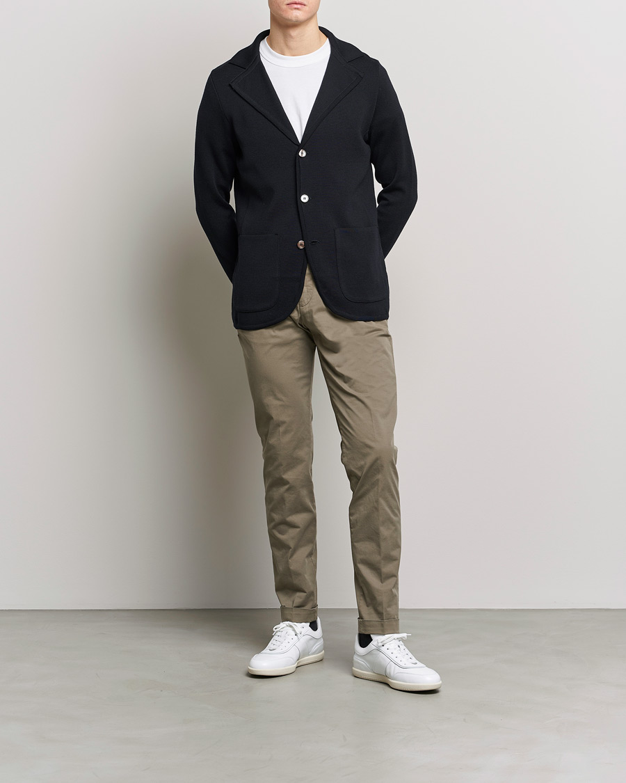 Herren | Hosen | Briglia 1949 | Slim Fit Cotton Chinos Taupe