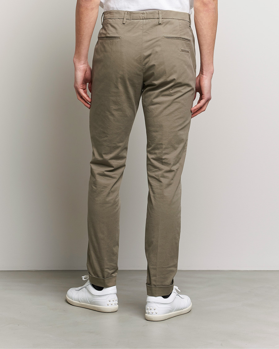 Herren | Hosen | Briglia 1949 | Slim Fit Cotton Chinos Taupe