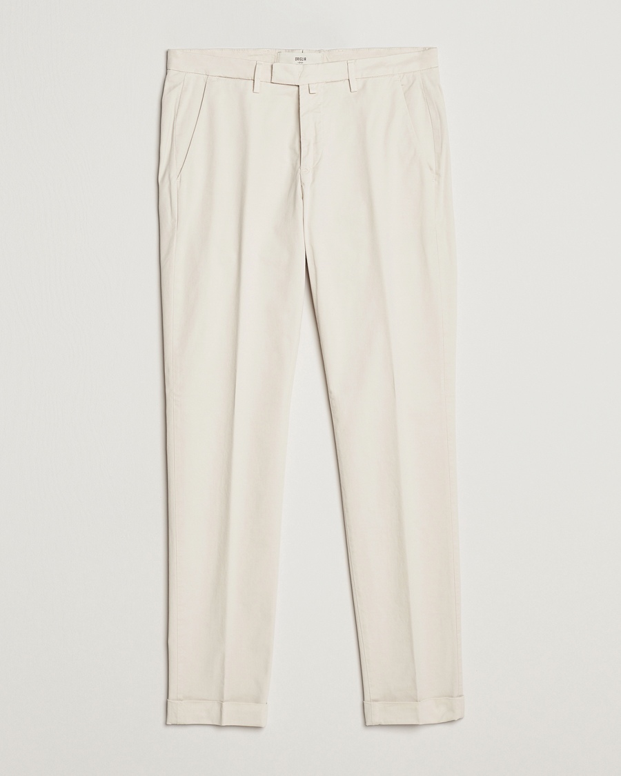 Herren | Hosen | Briglia 1949 | Slim Fit Cotton Chinos Cream