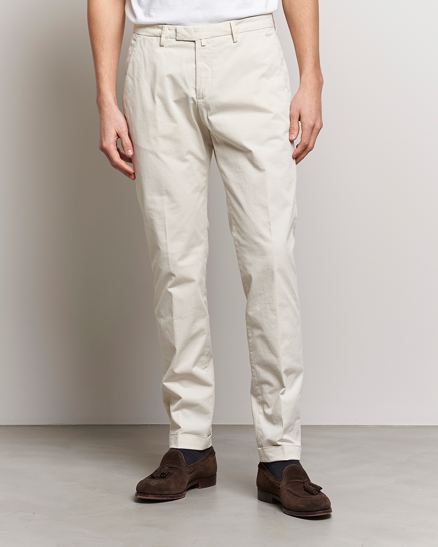Herren |  | Briglia 1949 | Slim Fit Cotton Chinos Cream