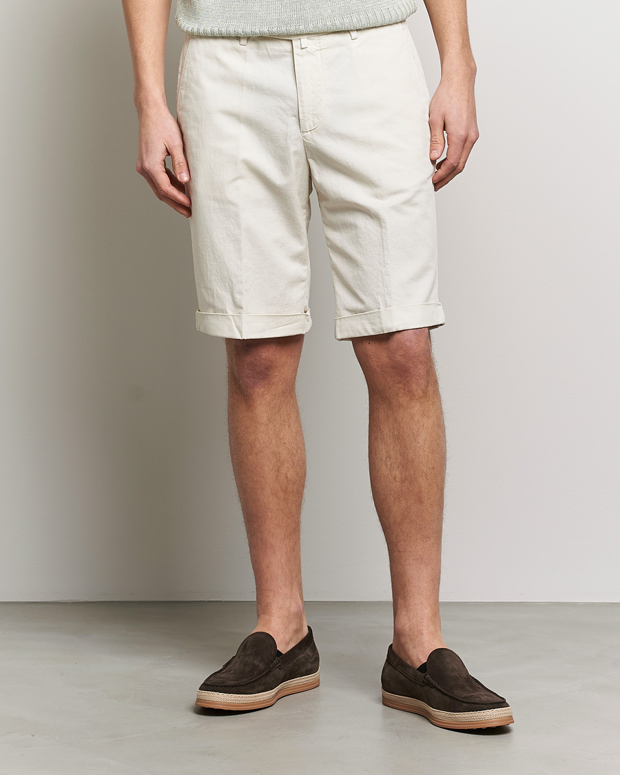 Herren | Shorts | Briglia 1949 | Linen/Cotton Shorts Cream