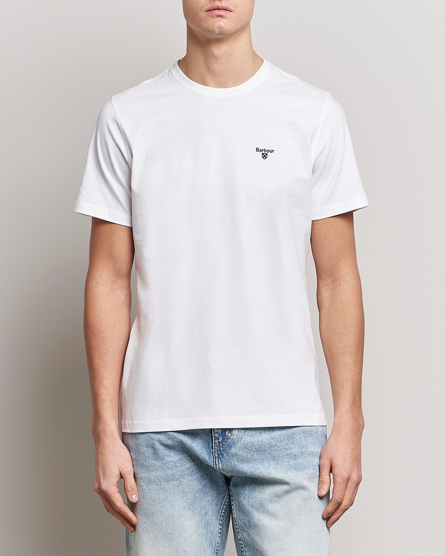 Herr |  | Barbour Lifestyle | Essential Sports T-Shirt White