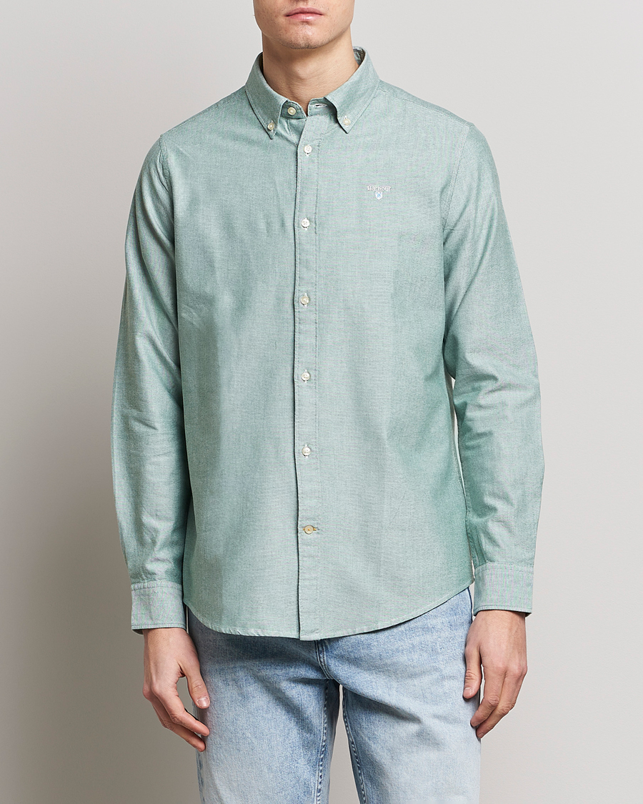 Herr | Kläder | Barbour Lifestyle | Tailored Fit Oxford 3 Shirt Green
