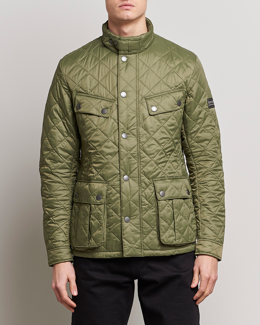 Herr | Kläder | Barbour International | Ariel Quilted Jacket Light Moss