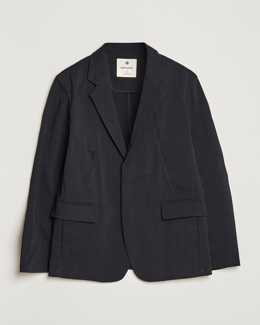 Herren | Sakkos | Snow Peak | Air Comfort Stretch Blazer Black