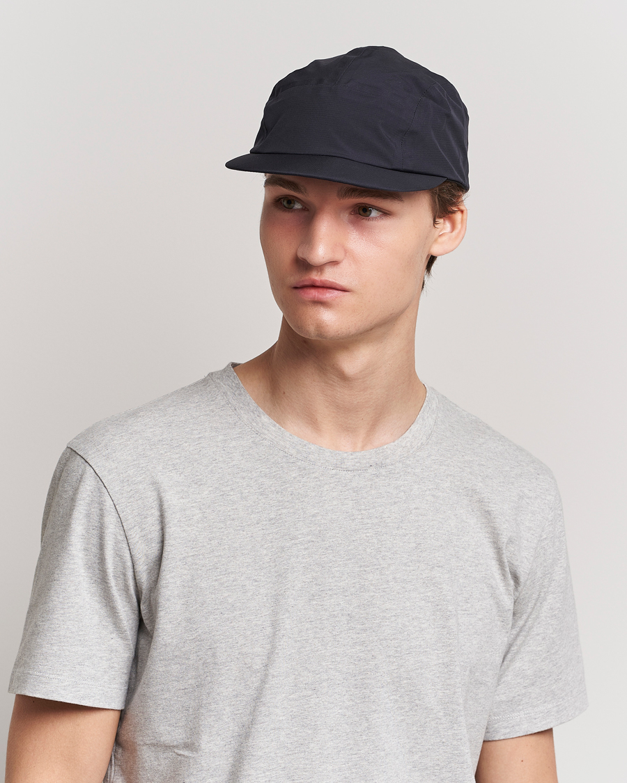 Herren | Snow Peak 3L Rain Cap Black | Snow Peak | 3L Rain Cap Black