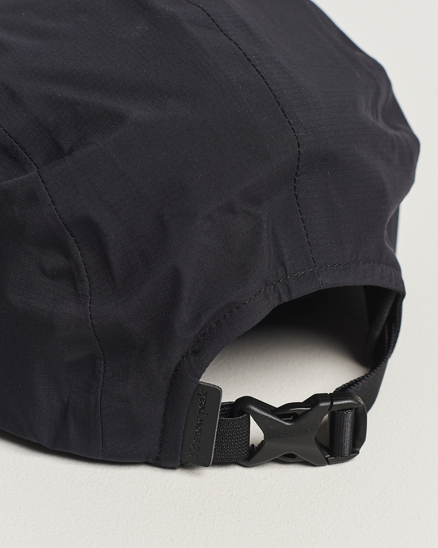Herren | Snow Peak 3L Rain Cap Black | Snow Peak | 3L Rain Cap Black