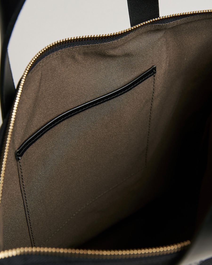 Herren | Mismo M/S Canvas Shopper Coal/Black | Mismo | M/S Canvas Shopper Coal/Black