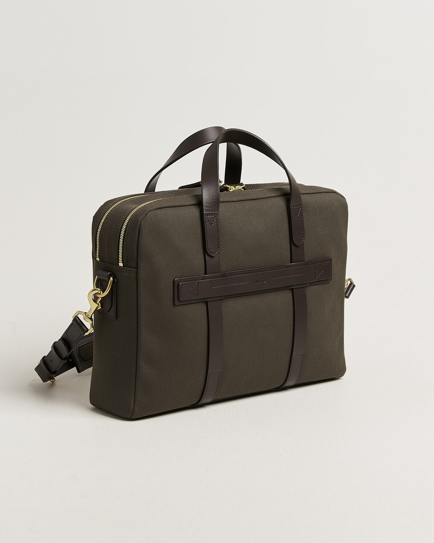 Herren | Taschen | Mismo | MismoM/S Endeavour BriefcaseArmy/Dark Brown