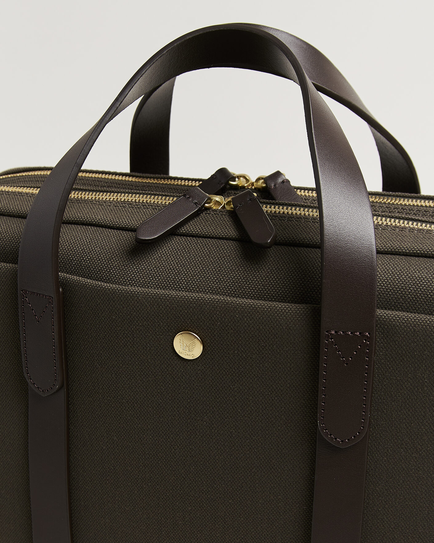 Herren | Taschen | Mismo | MismoM/S Endeavour BriefcaseArmy/Dark Brown