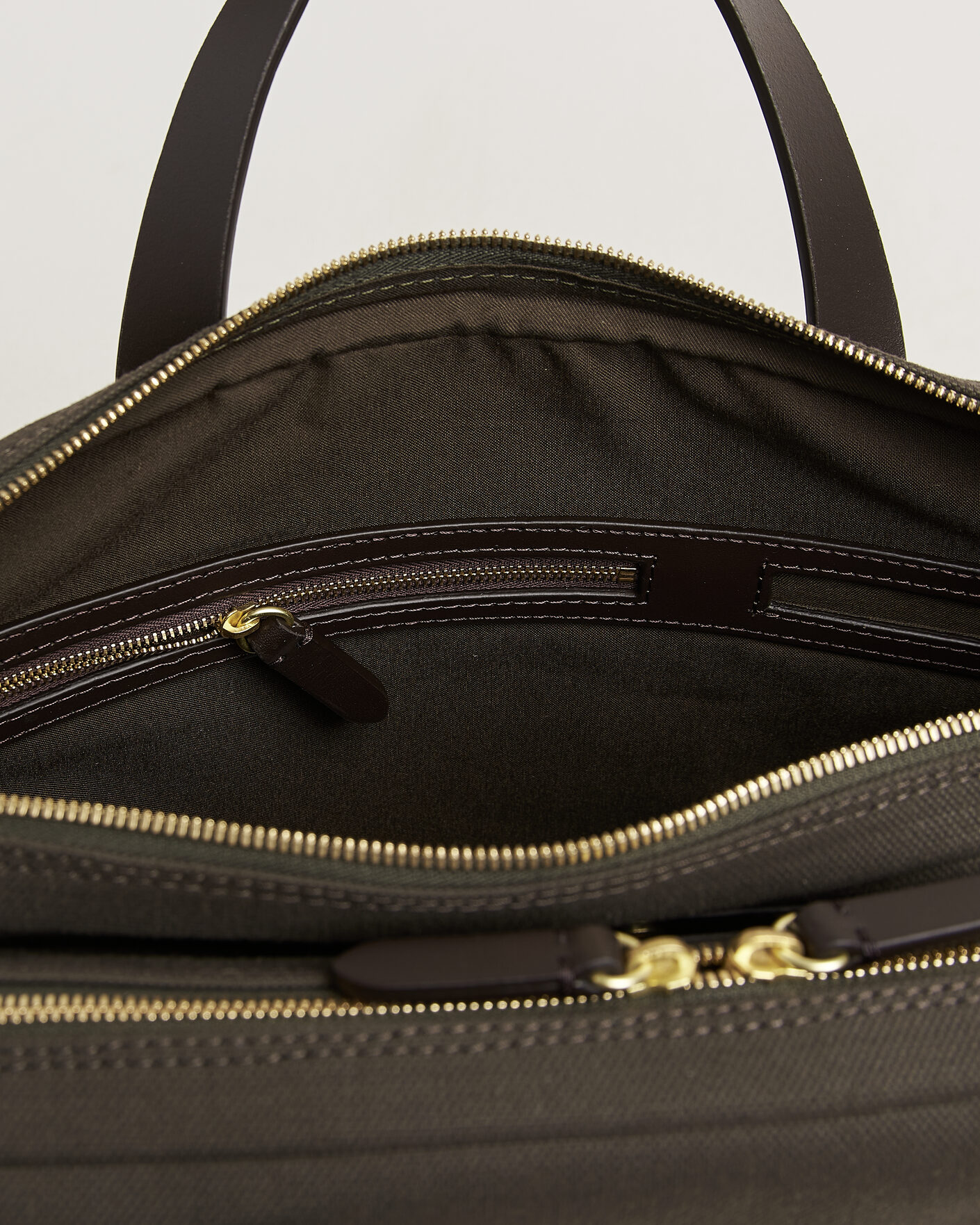 Herren | Taschen | Mismo | MismoM/S Endeavour BriefcaseArmy/Dark Brown