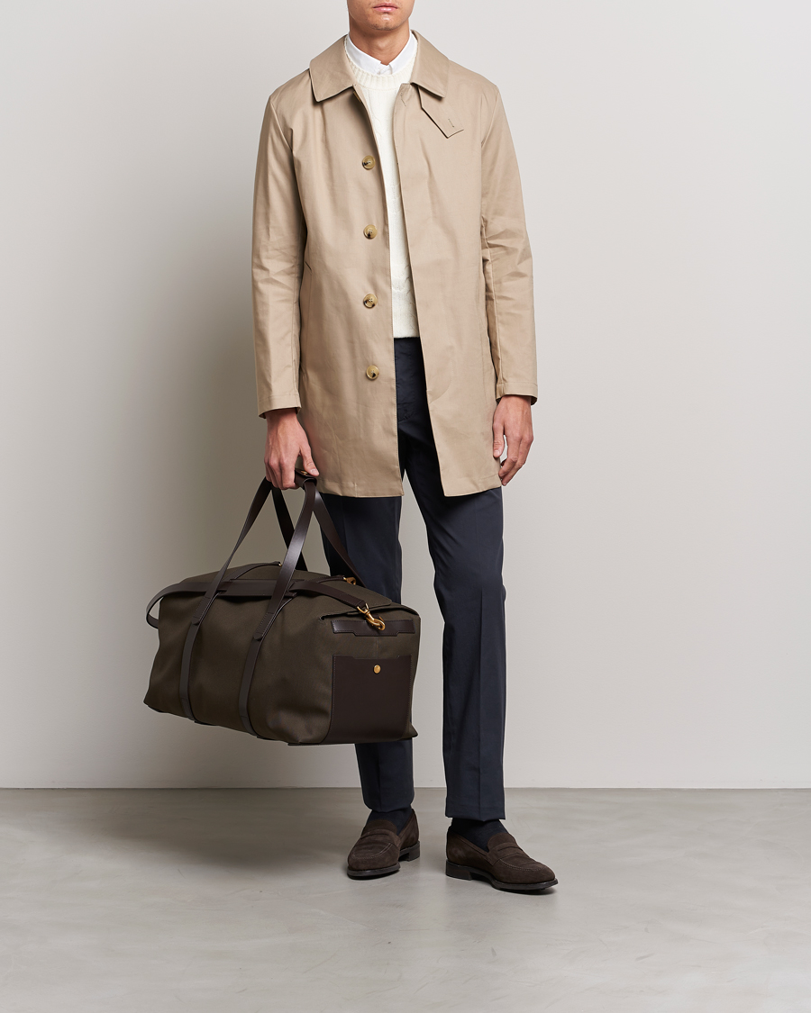 Herren |  | Mismo | M/S Supply Weekendbag Army/Dark Brown