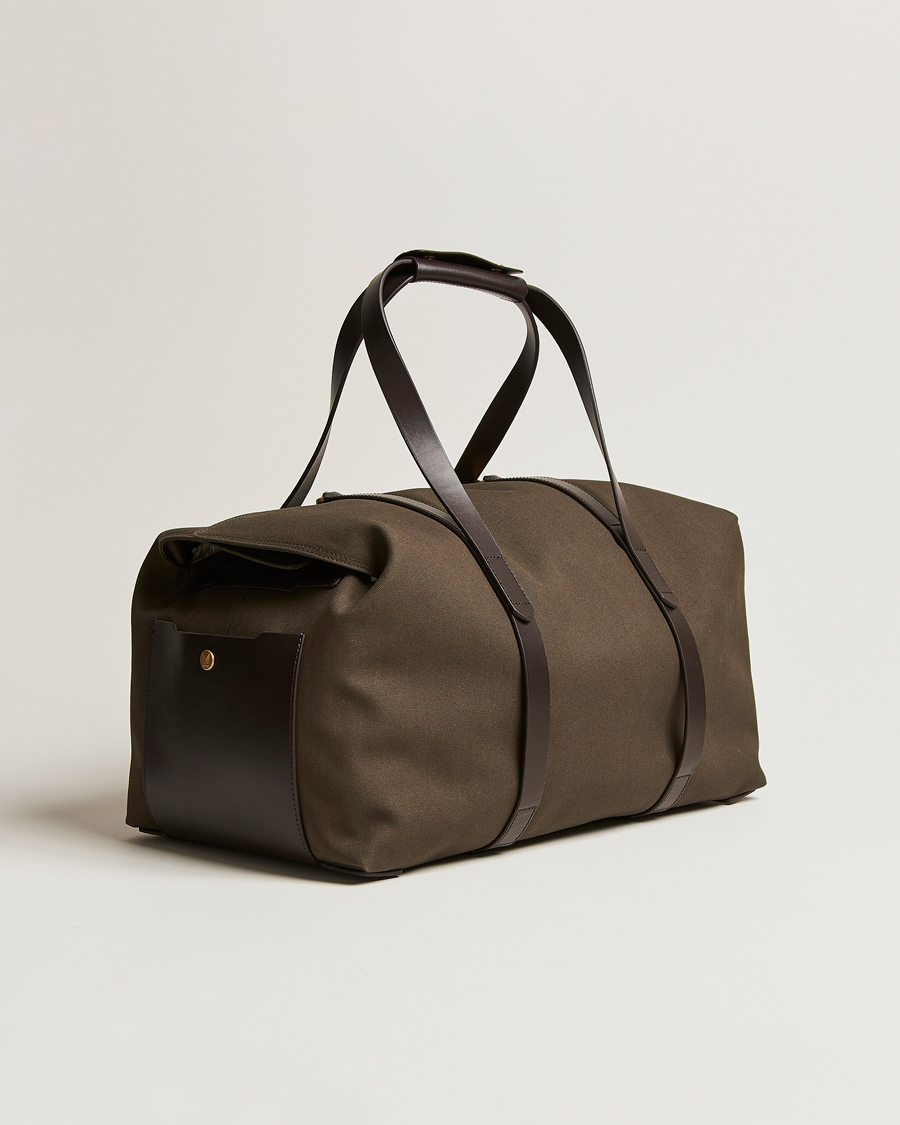 Herren | Mismo M/S Supply Weekendbag Army/Dark Brown | Mismo | M/S Supply Weekendbag Army/Dark Brown