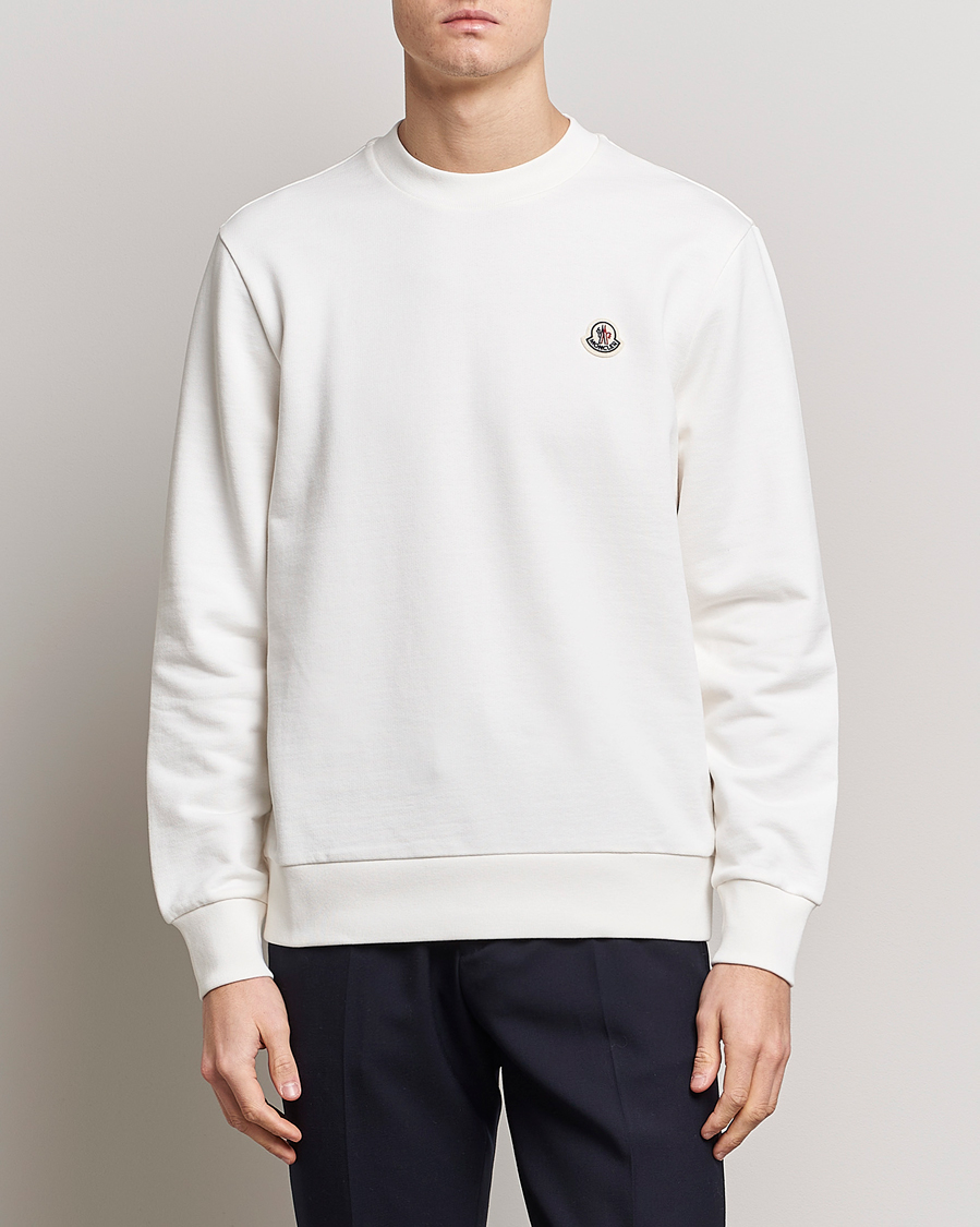 Herren |  | Moncler | Logo Patch Sweatshirt White