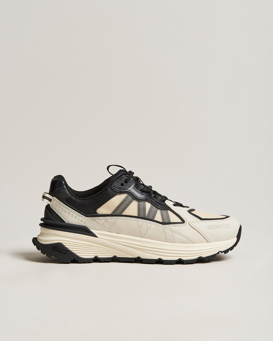 Herren | Moncler Lite Runner Sneakers Black/White | Moncler | Lite Runner Sneakers Black/White
