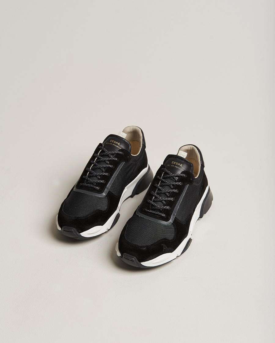 Herren |  | Zespà | ZSP7 Textile Seaqual Running Sneaker Black