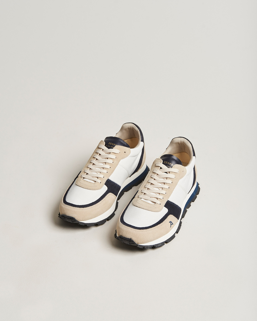 Herren |  | Zespà | ZSP6 Pique Seaqual Running Sneaker Frost/Navy