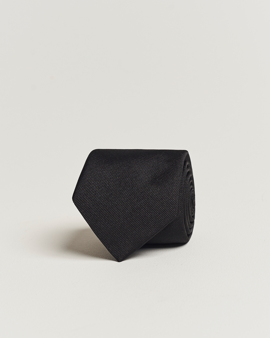Herren |  | BOSS BLACK | Silk 7,5 cm Tie Black