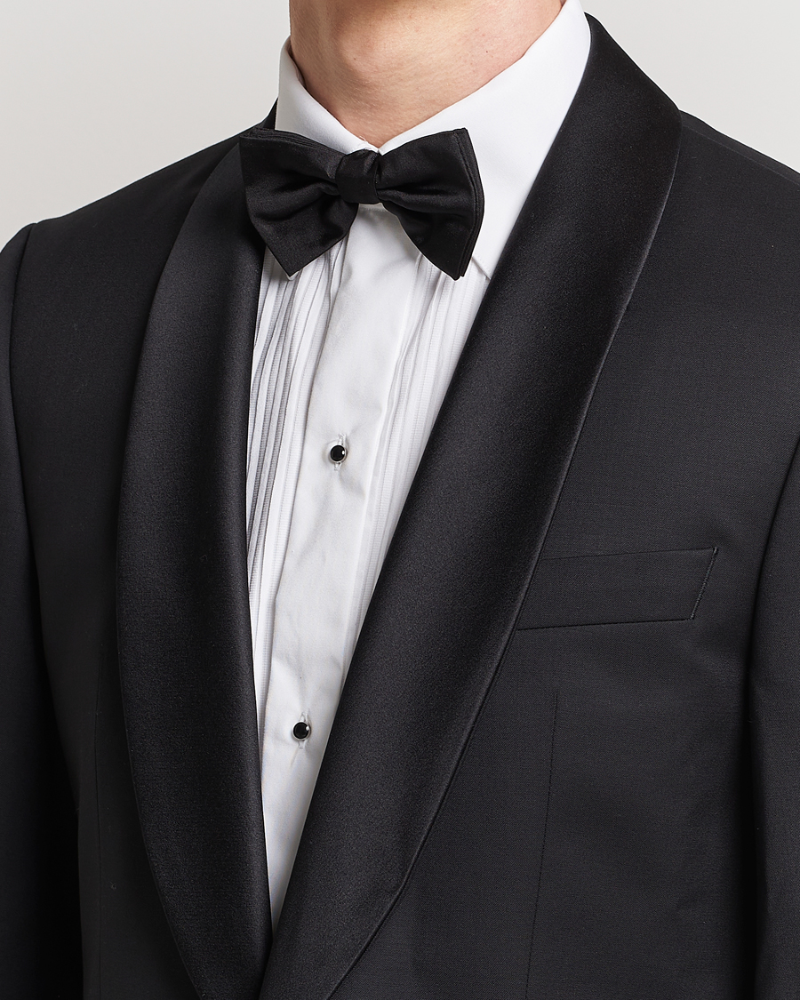 Men | Bow Ties | BOSS BLACK | Silk Pre Tie Black