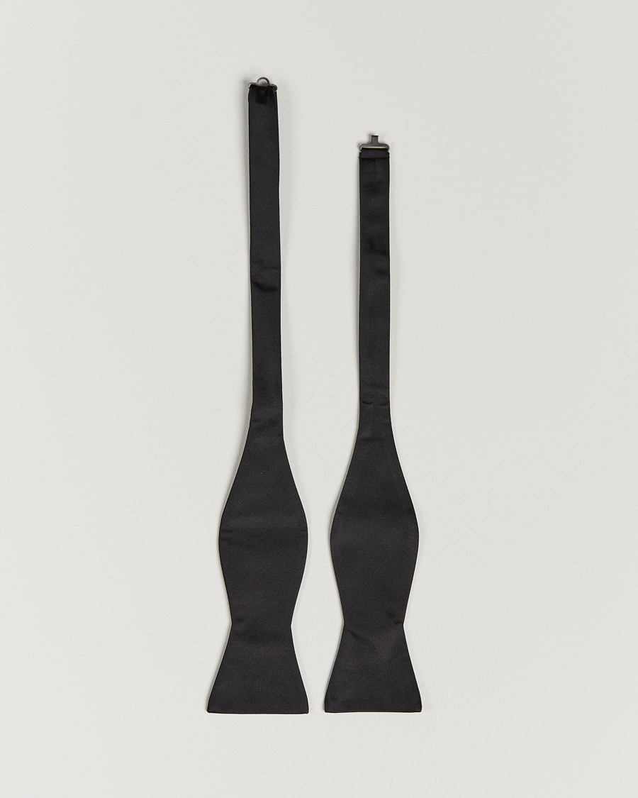 Herren | Fliegen | BOSS BLACK | Silk Self Tie Black