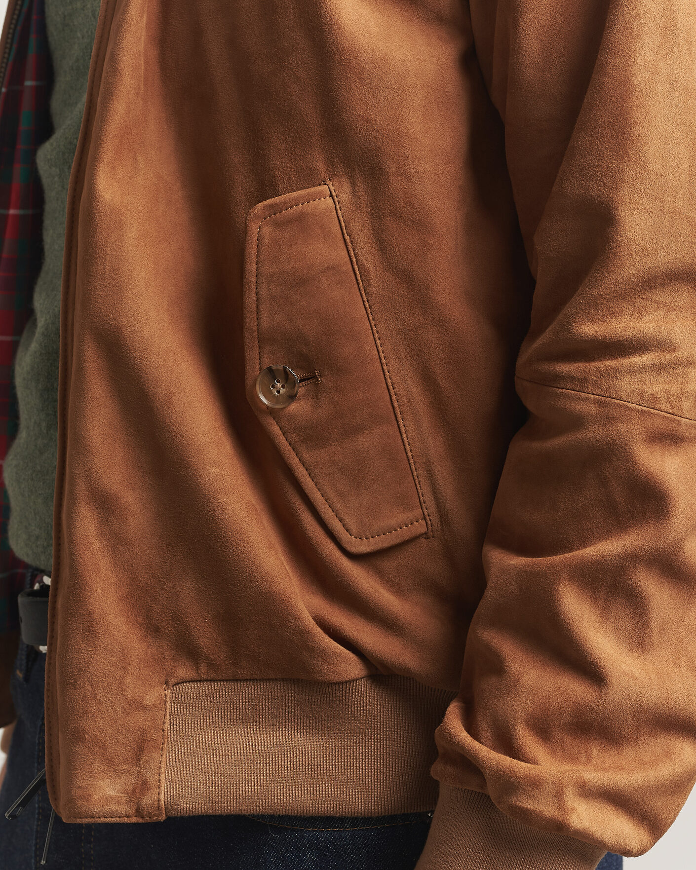 Herren | Jacken | Baracuta | G9 Suede Jacket Tobacco