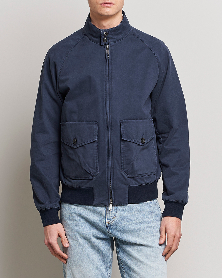 Herren | Klassische Jacken | Baracuta | Authentic Fit Pocket G9 Gabardine Jacket Navy