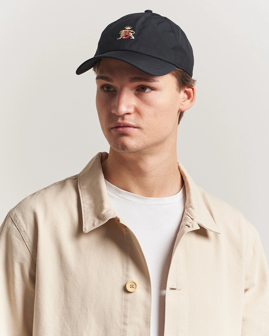 Herren | Hüte & Mützen | Baracuta | Cloth Baseball Cap Dark Navy
