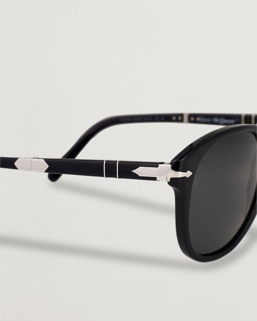 Herren | Persol 0PO0714 Steve McQueen Sunglasses Black | Persol | 0PO0714 Steve McQueen Sunglasses Black