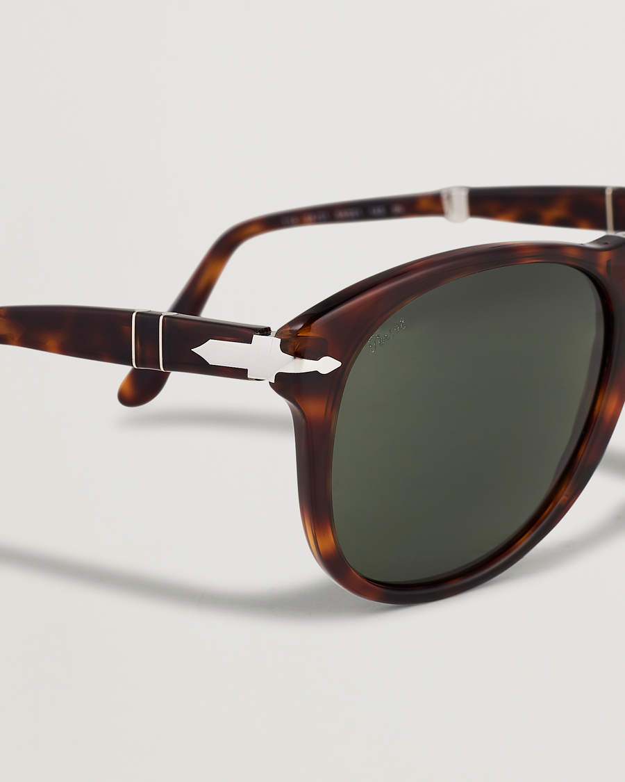 Herr | D-formade solglasögon | Persol | 0PO0714 Sunglasses Havana/Green