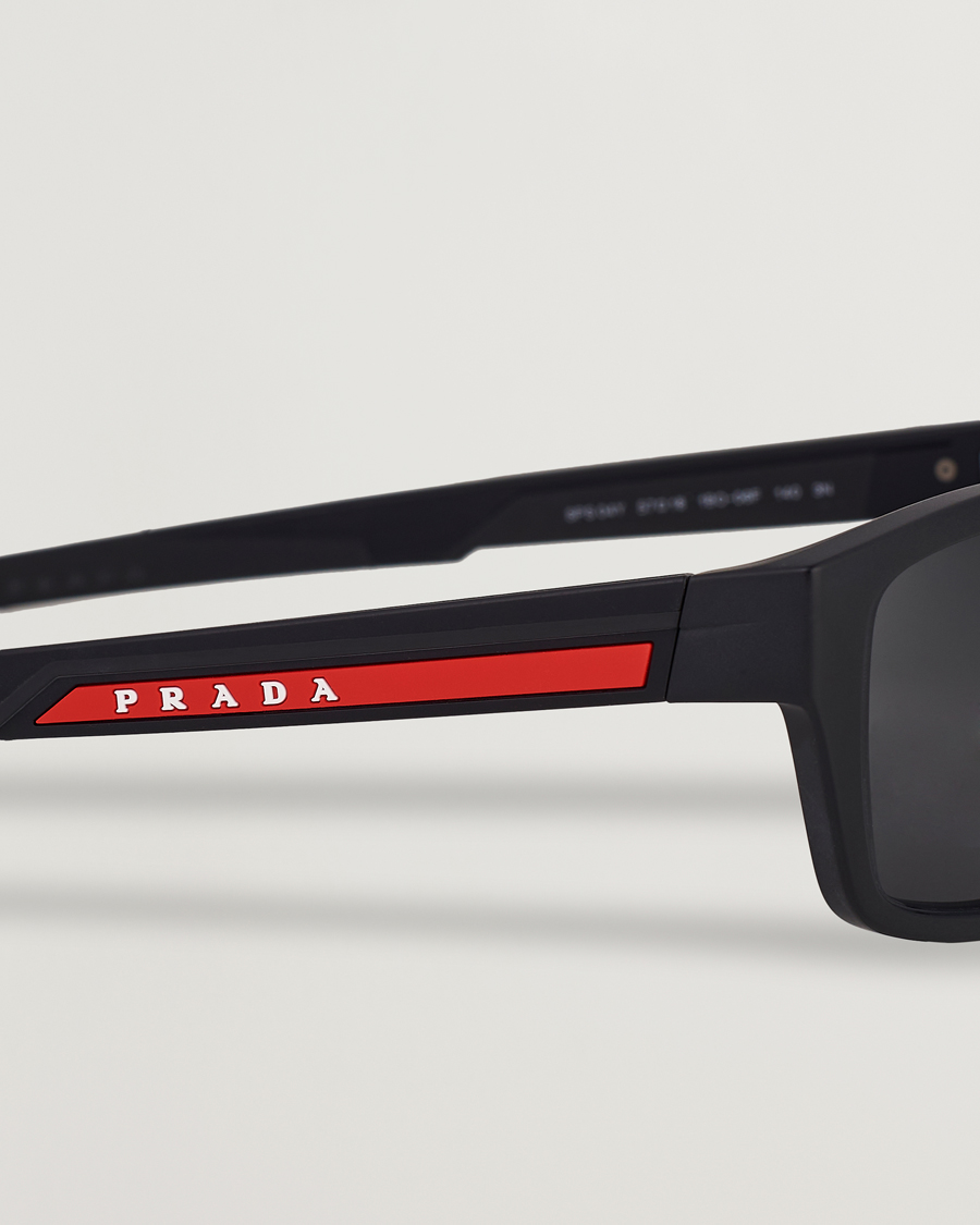 Herren | Prada Linea Rossa 0PS 04YS Sunglasses Matte Black | Prada Linea Rossa | 0PS 04YS Sunglasses Matte Black