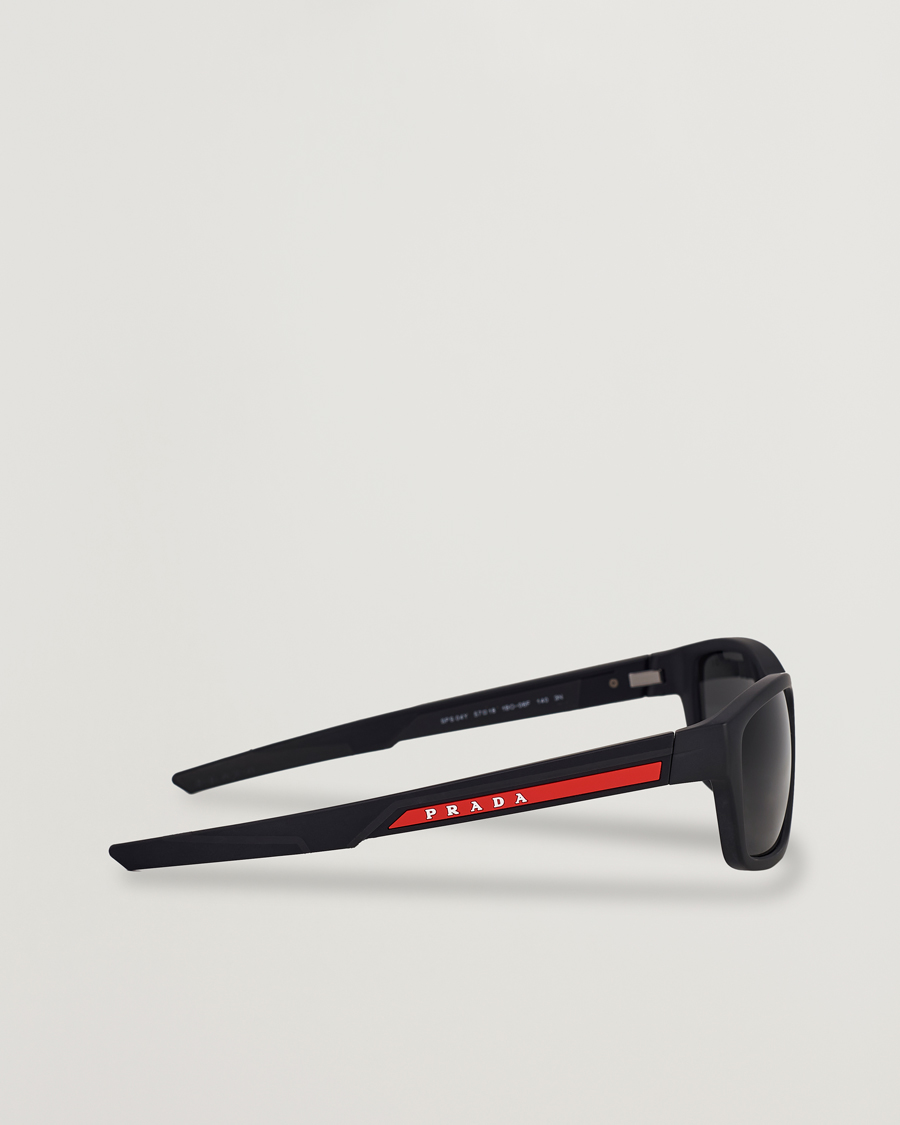Herren | Prada Linea Rossa 0PS 04YS Sunglasses Matte Black | Prada Linea Rossa | 0PS 04YS Sunglasses Matte Black