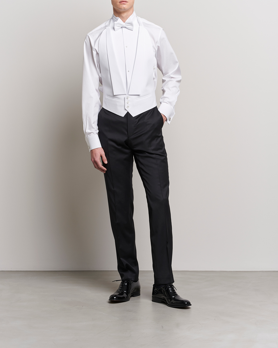 Herren | Formelle Hemden | Stenströms | Evening Waistcoat White