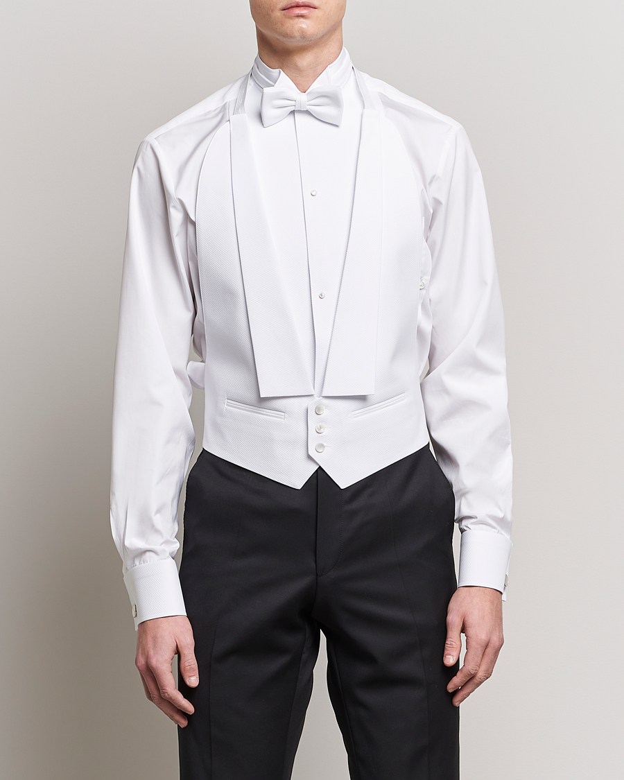 Herren | Business & Beyond | Stenströms | Evening Waistcoat White