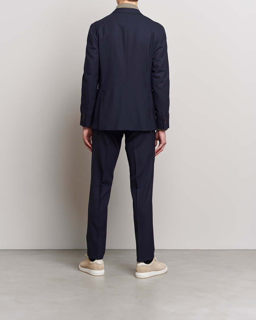 Herren | Cocktail | Boglioli | K Jacket Wool Suit Navy