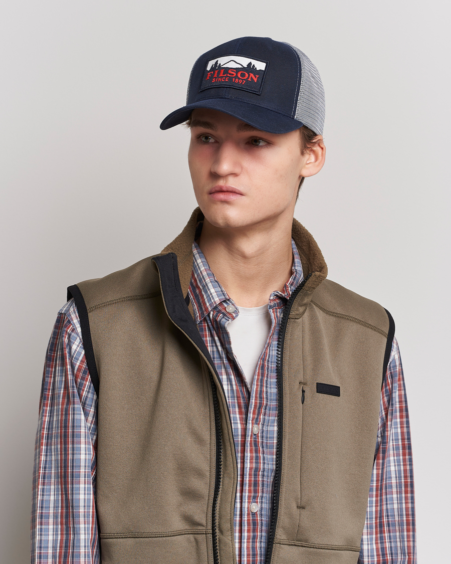 Herren |  | Filson | Logger Mesh Cap Navy