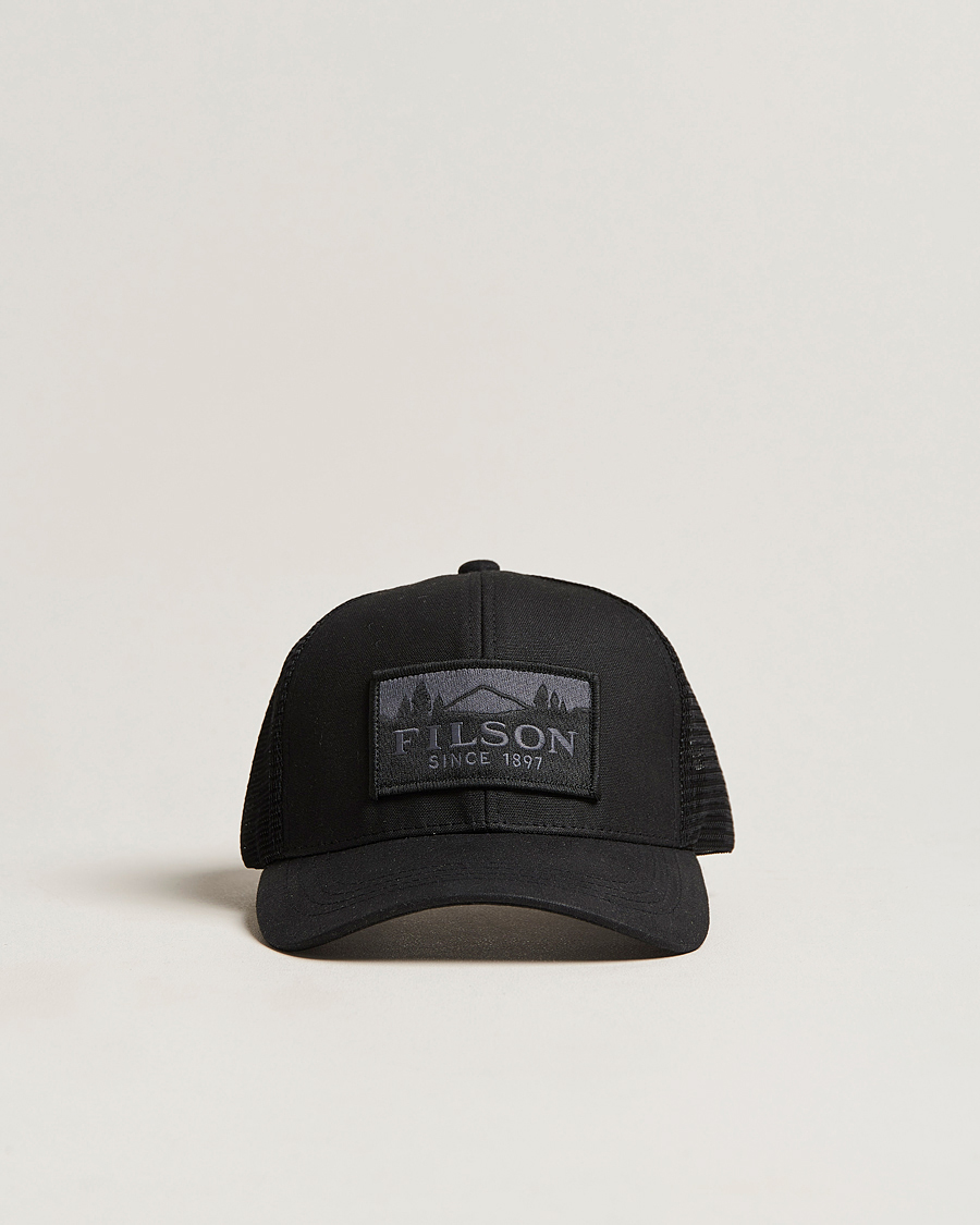 Herren | Hüte & Mützen | Filson | Logger Mesh Cap Black