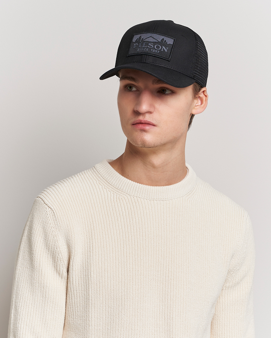 Herren | Kategorie | Filson | Mesh Logger Cap Black