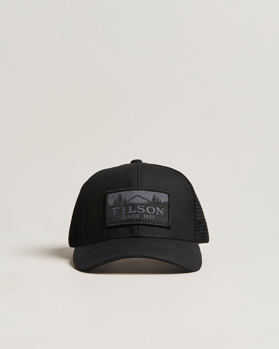 Herren | Hüte & Mützen | Filson | Logger Mesh Cap Black