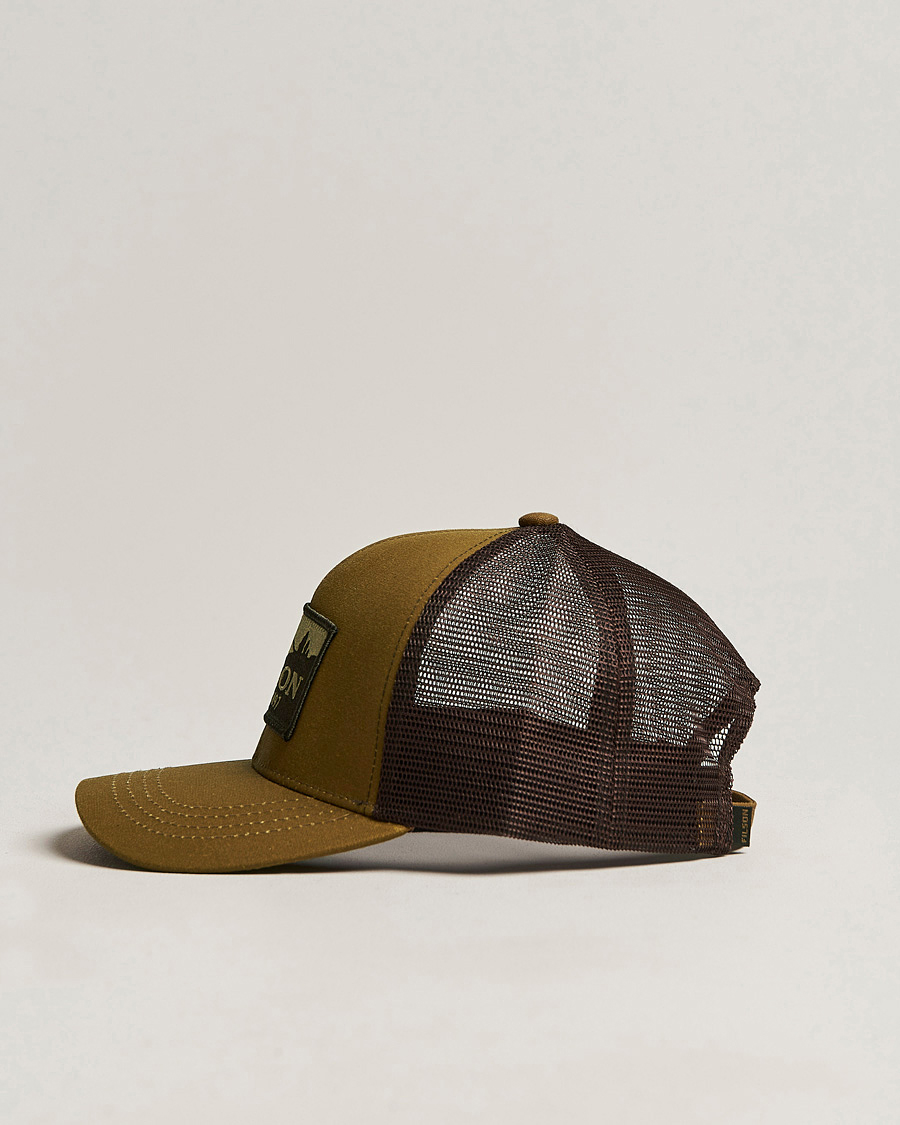 Herren | Hüte & Mützen | Filson | Logger Mesh Cap Dark Tan