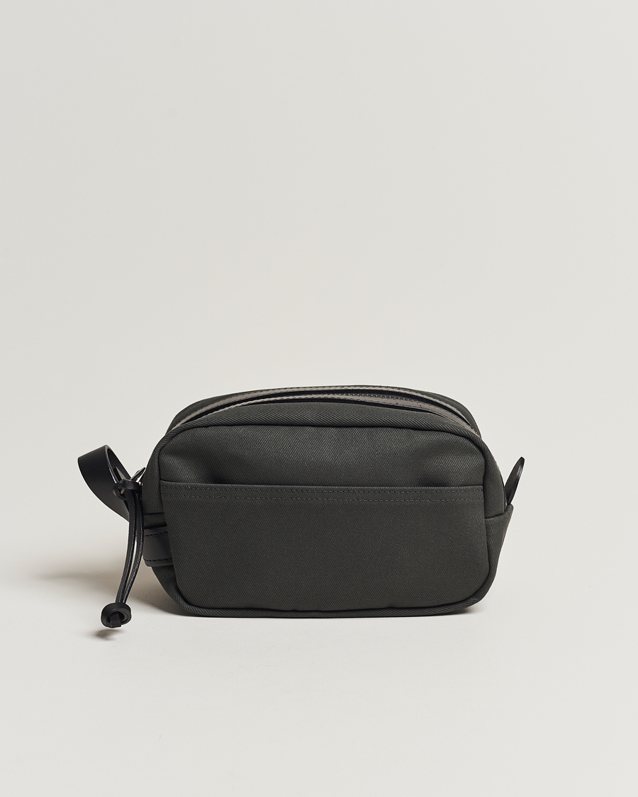 Herren | Filson Rugged Twill Travel Kit Faded Black | Filson | Rugged Twill Travel Kit Faded Black