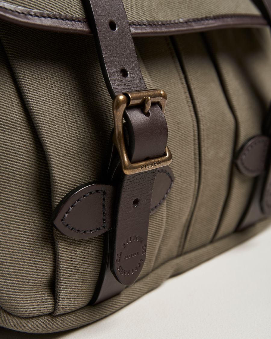 Herren | Filson Rugged Twill Medium Field Bag Otter Green | Filson | Rugged Twill Medium Field Bag Otter Green
