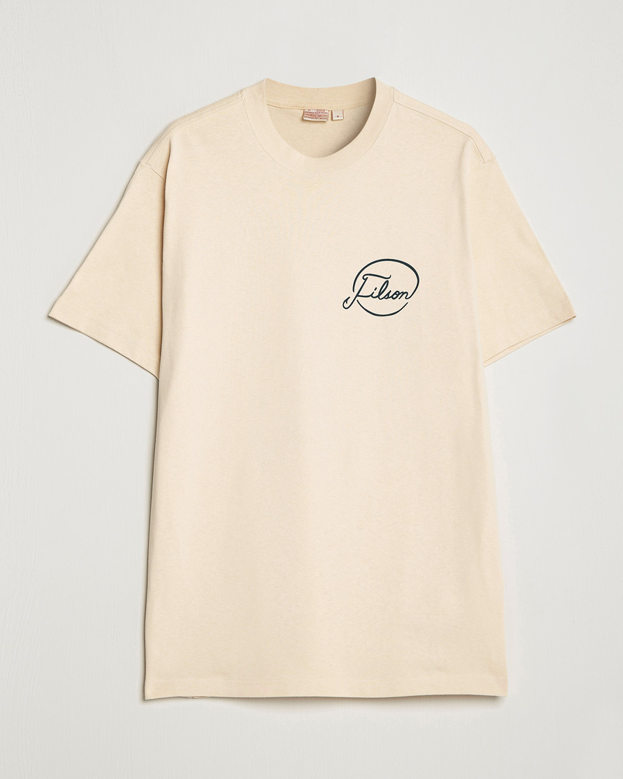 Herren | T-Shirts | Filson | Pioneer Graphic T-Shirt Stone