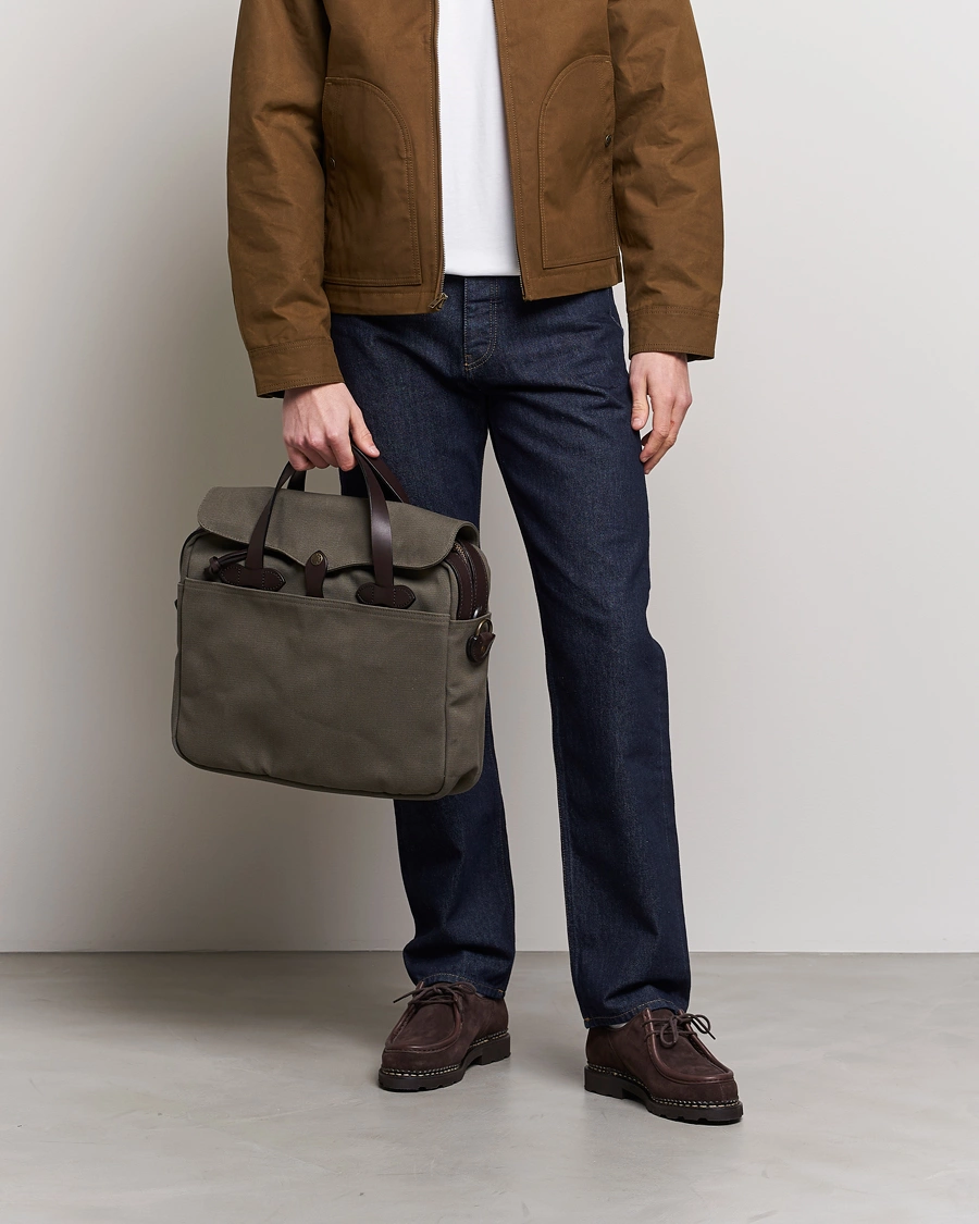 Men | Filson | Filson | Original Briefcase Otter Green