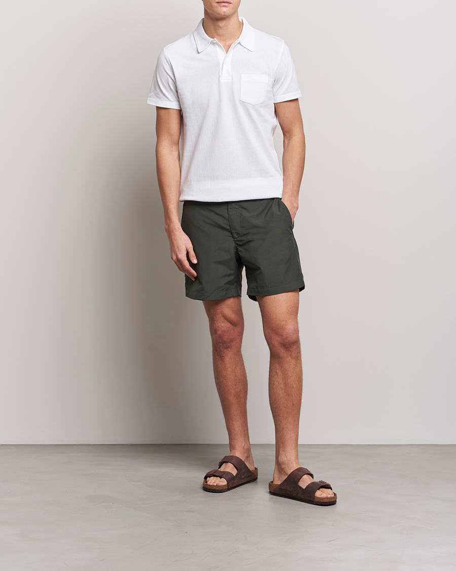 Herren | Badehosen | The Resort Co | Tailored Swim Shorts Aloe Grey