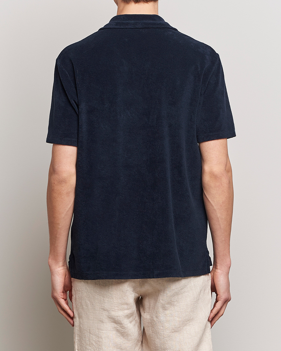 Herren | Poloshirts | A Day's March | Terry Polo Navy