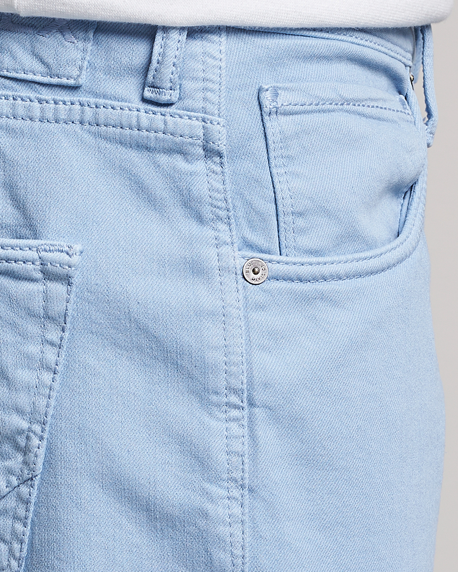 Herren | Hosen | Incotex | Cotton Stretch 5-Pocket Pants Light Blue