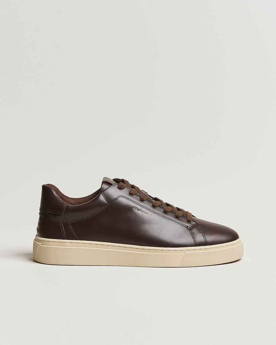 Herren | GANT Mc Julien Leather Sneaker Dark Brown | GANT | Mc Julien Leather Sneaker Dark Brown